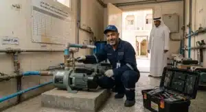 تصليح مضخة الجورة