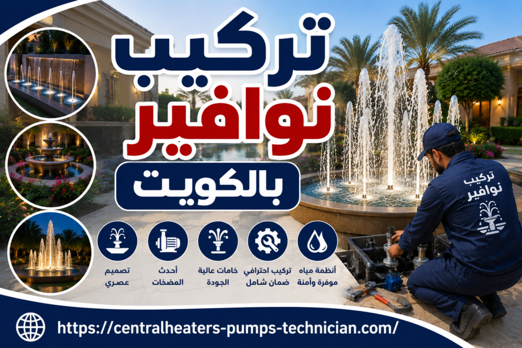 تركيب نوافير بالكويت